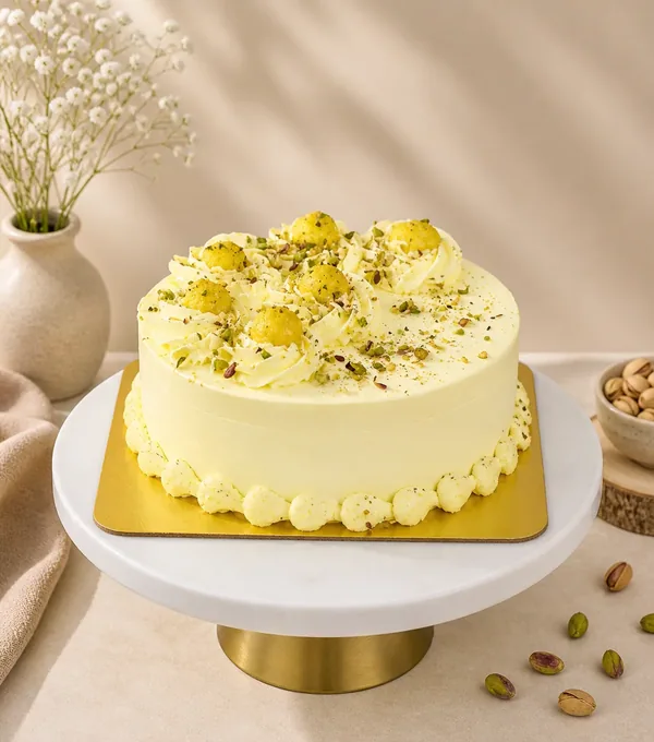 Royal Rasmalai Fusion Cake (Eggless)