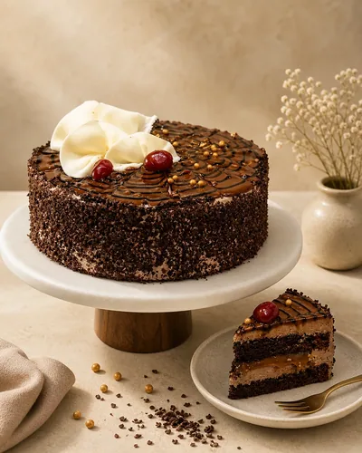 Choco Butterscotch Cake — view 1