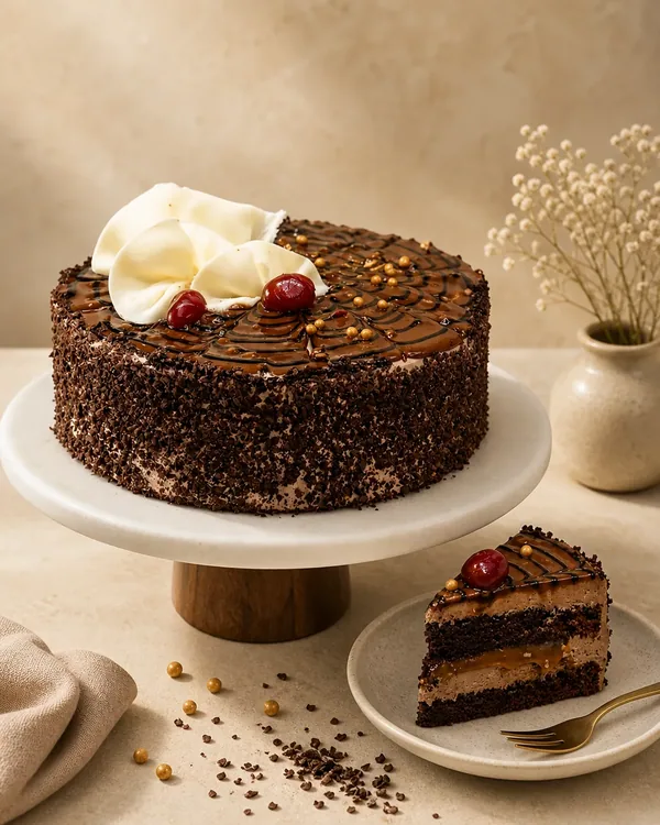 Choco Butterscotch Cake