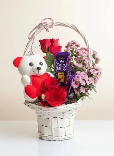 Sweet Love Gift Basket — view 1