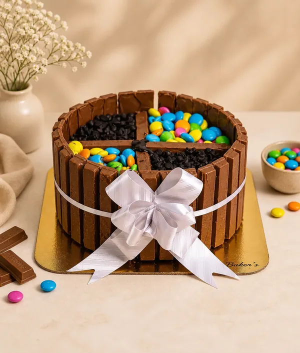 Crunchy Kitkat Cake