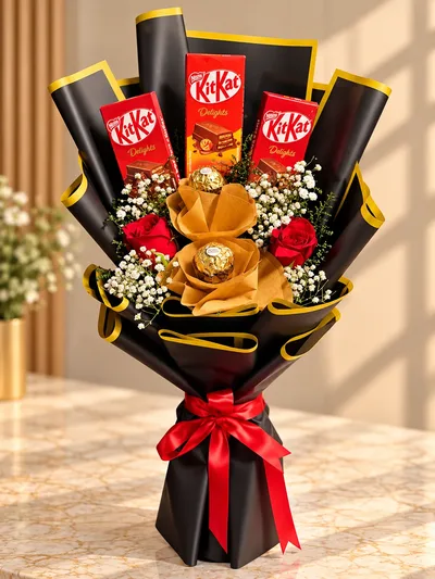 Golden Indulgence Bouquet — view 1